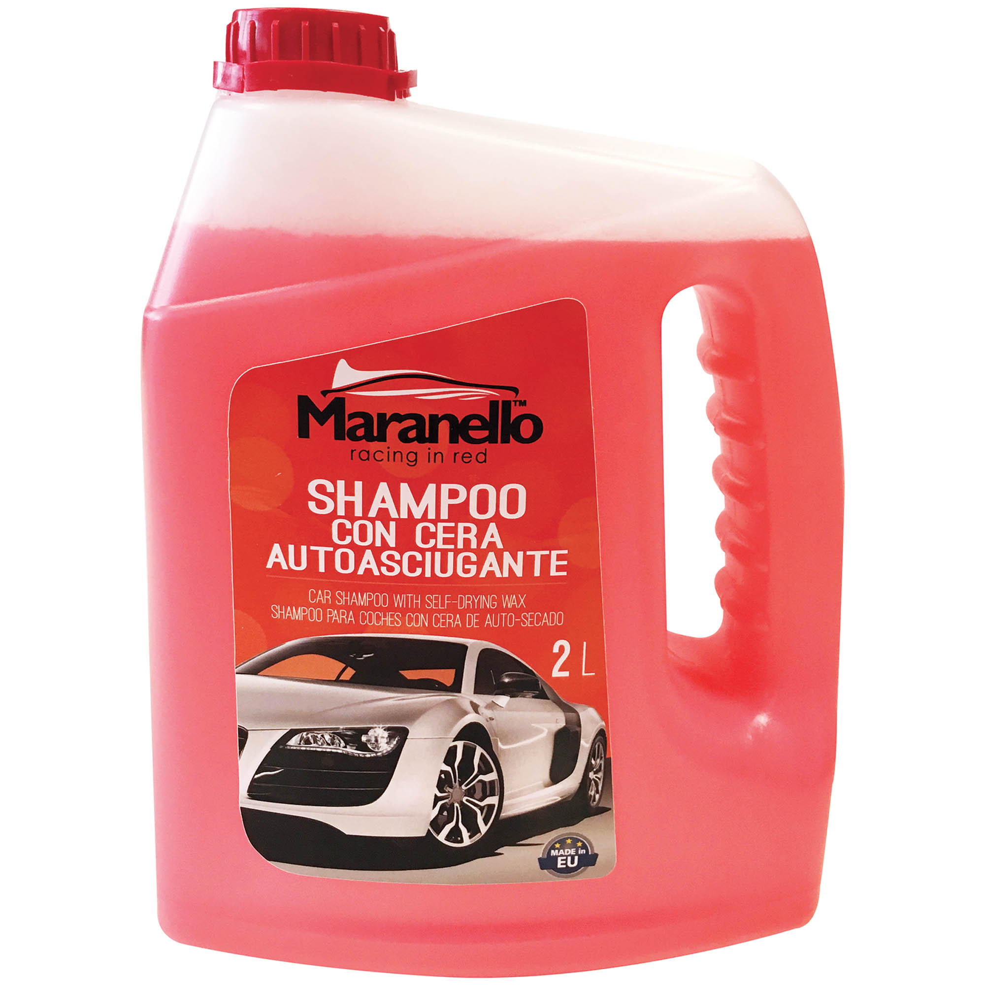 Shampoo con cera autoasciugante 2 lt Maranello – DAC Srl
