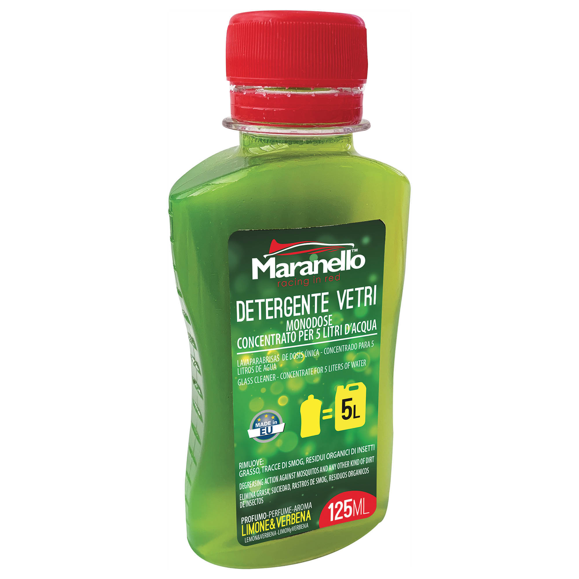 0005432MR030 Maranello dac ototop Detergente Vetri 125 ml limone verbena