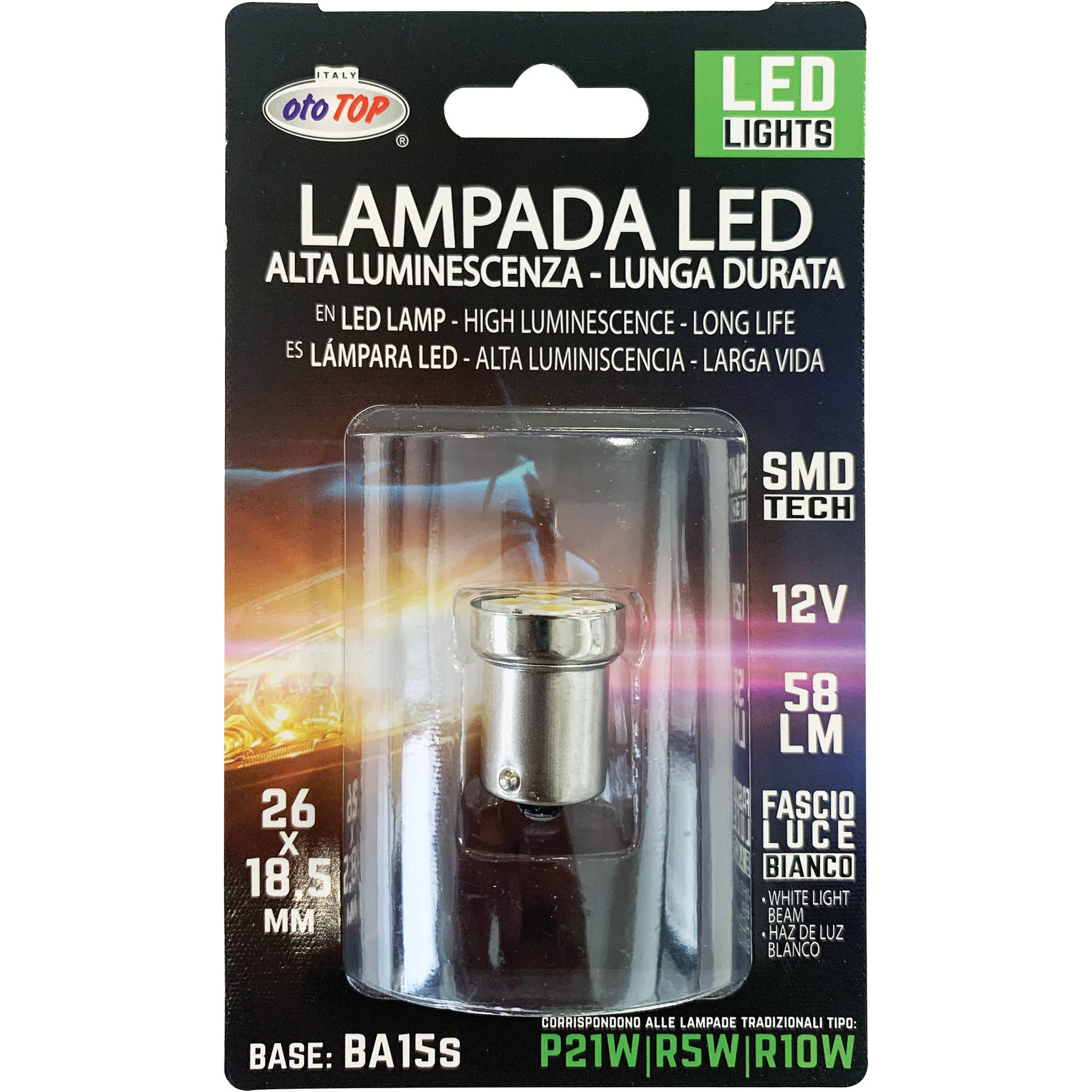 0006662OT220 lampadina led dac ototop