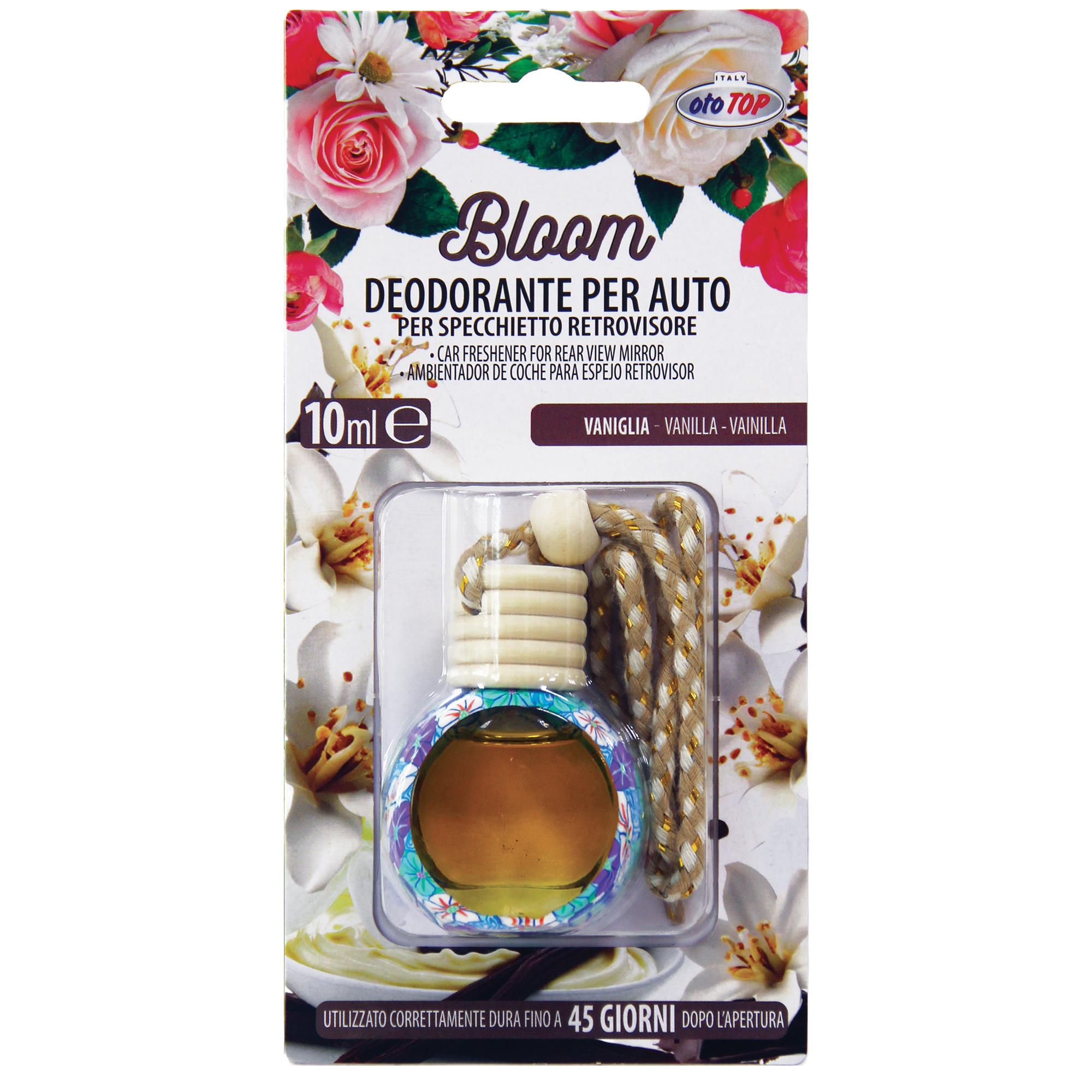 Deodorante BLOOM - vaniglia_confezione