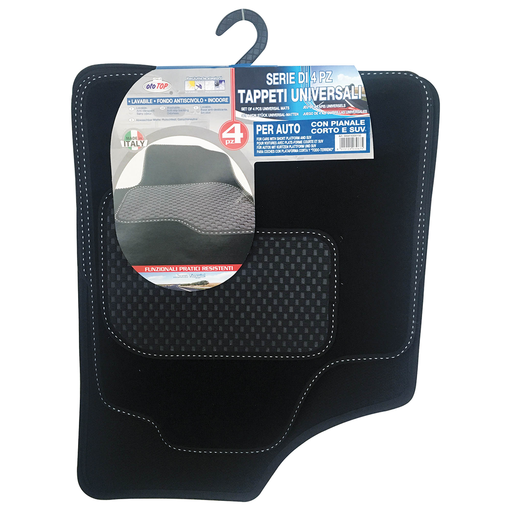 LUSSO tappeti auto moquette dac ototop 2