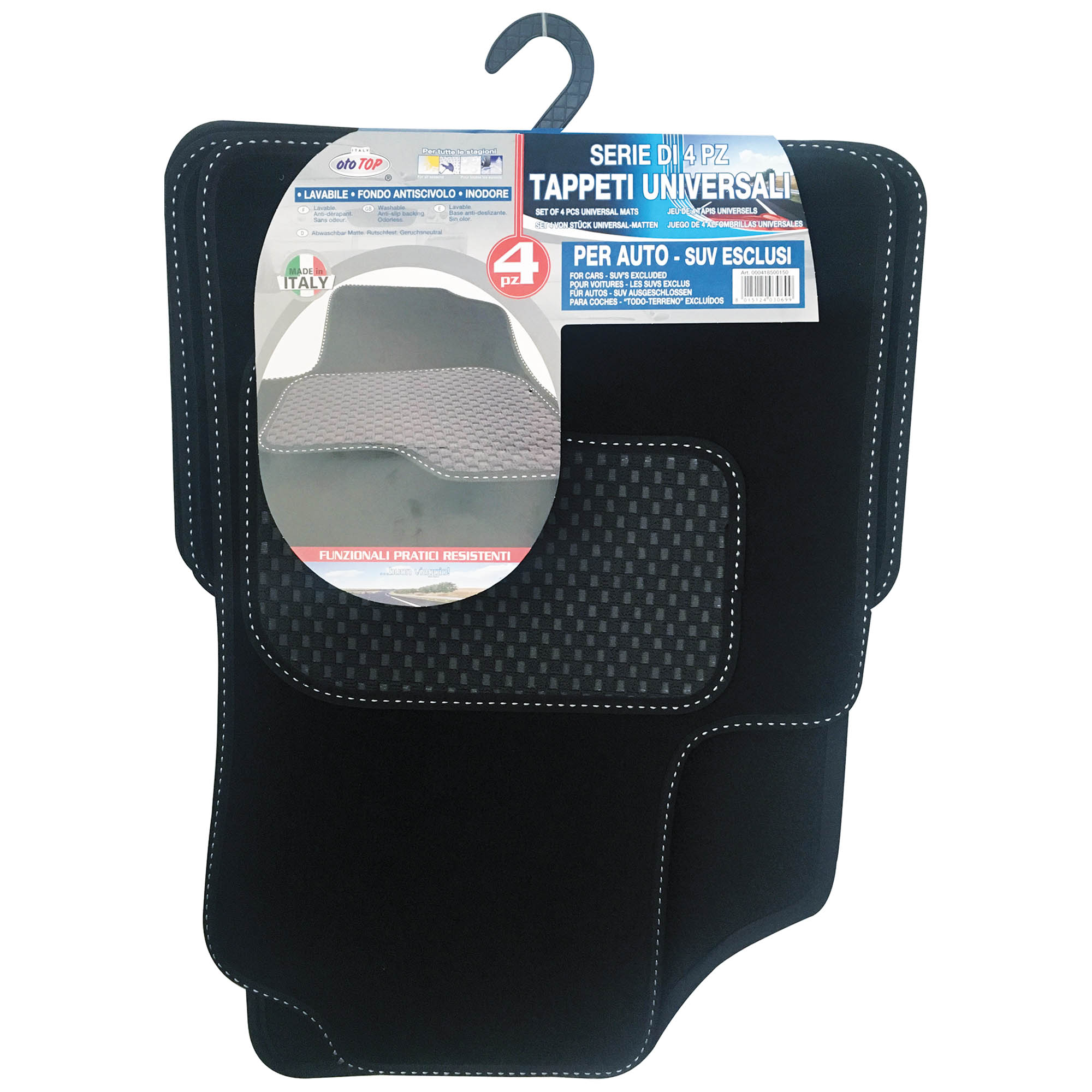 LUSSO tappeti auto moquette dac ototop 4