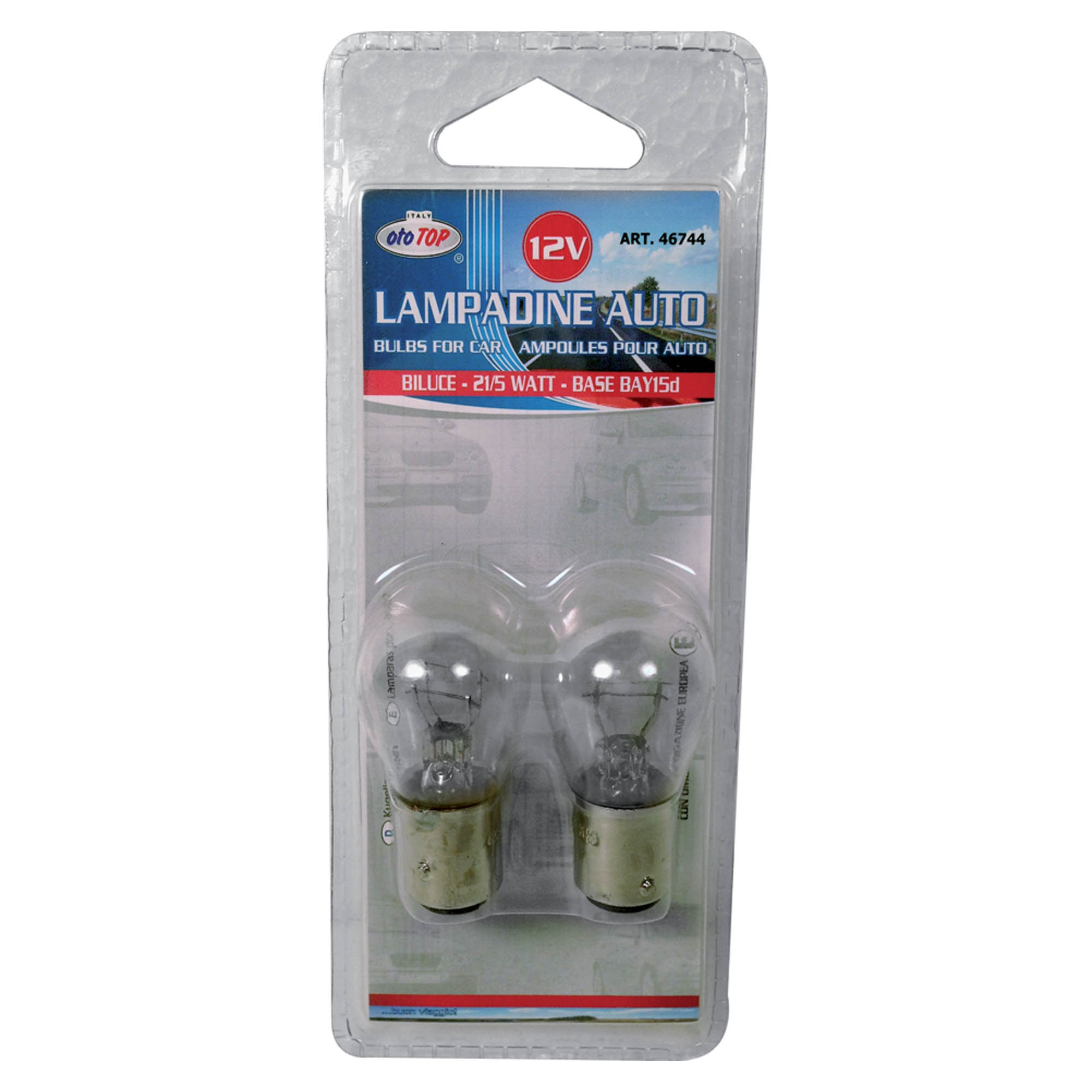 Lampadina auto moto P21W dac ototop 2