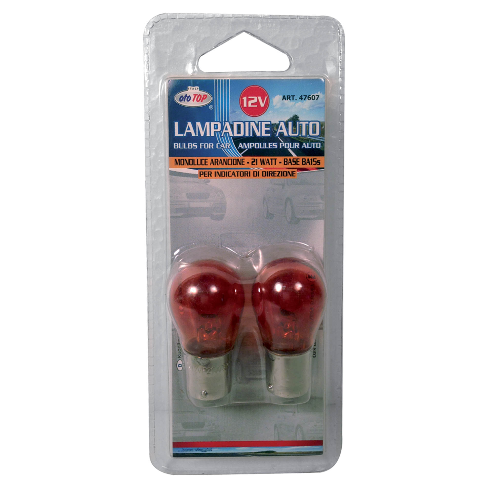 Lampadina auto moto PY21W dac ototop 2