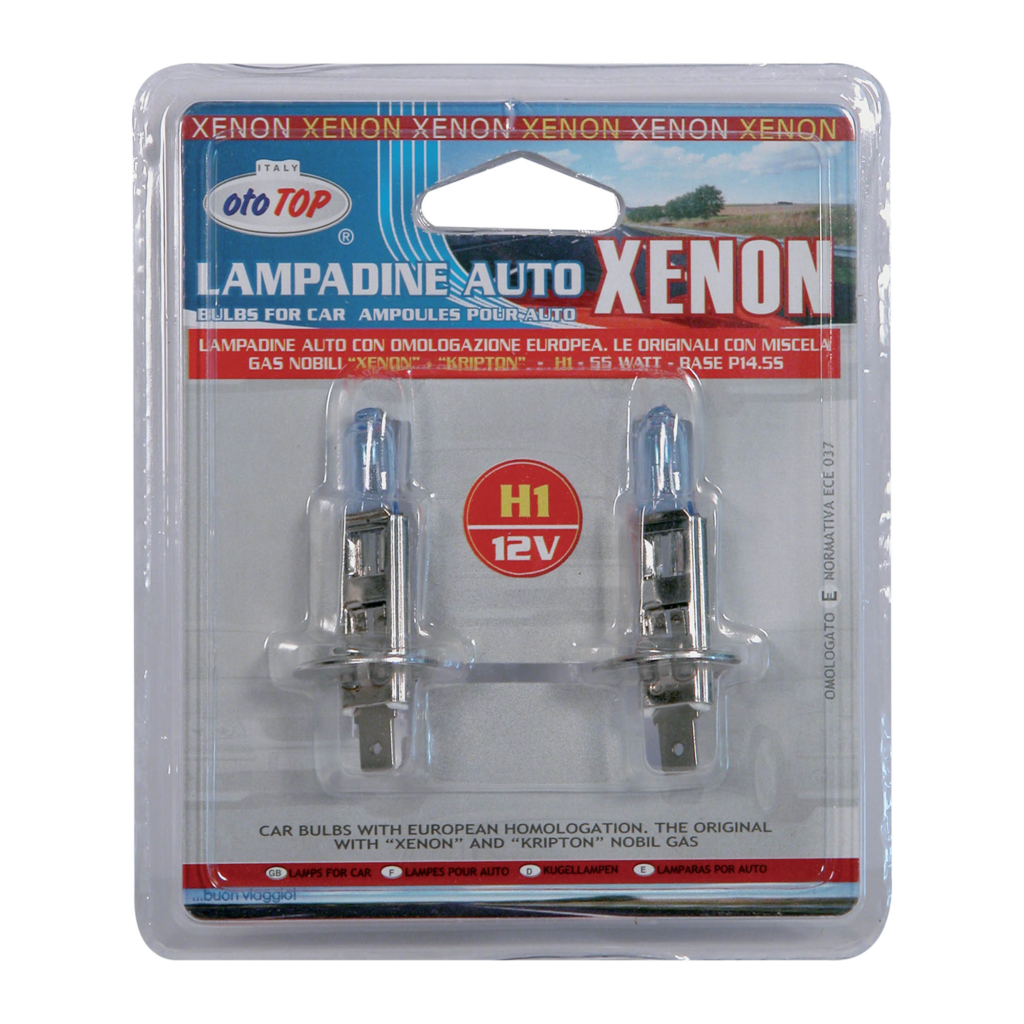 Lampadine auto xenon H1 ototop dac 2