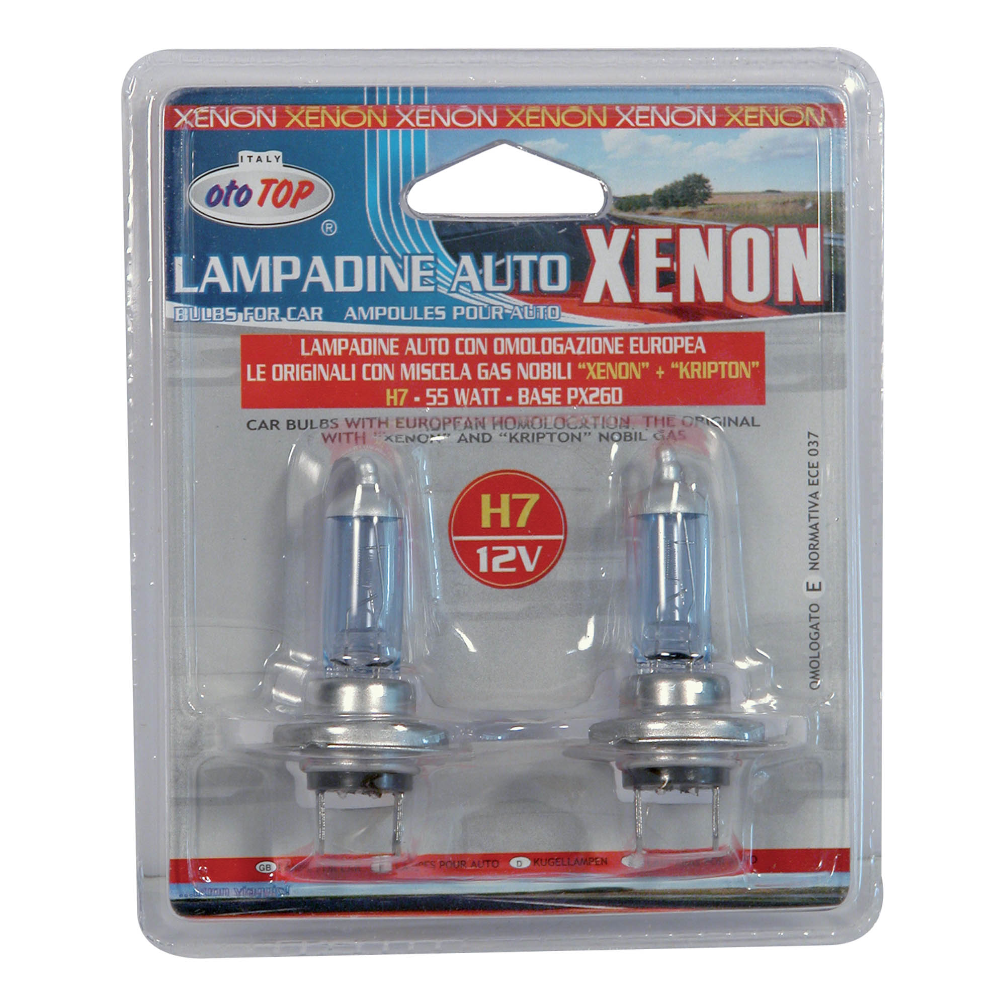 Lampadine auto xenon H7 ototop dac 2