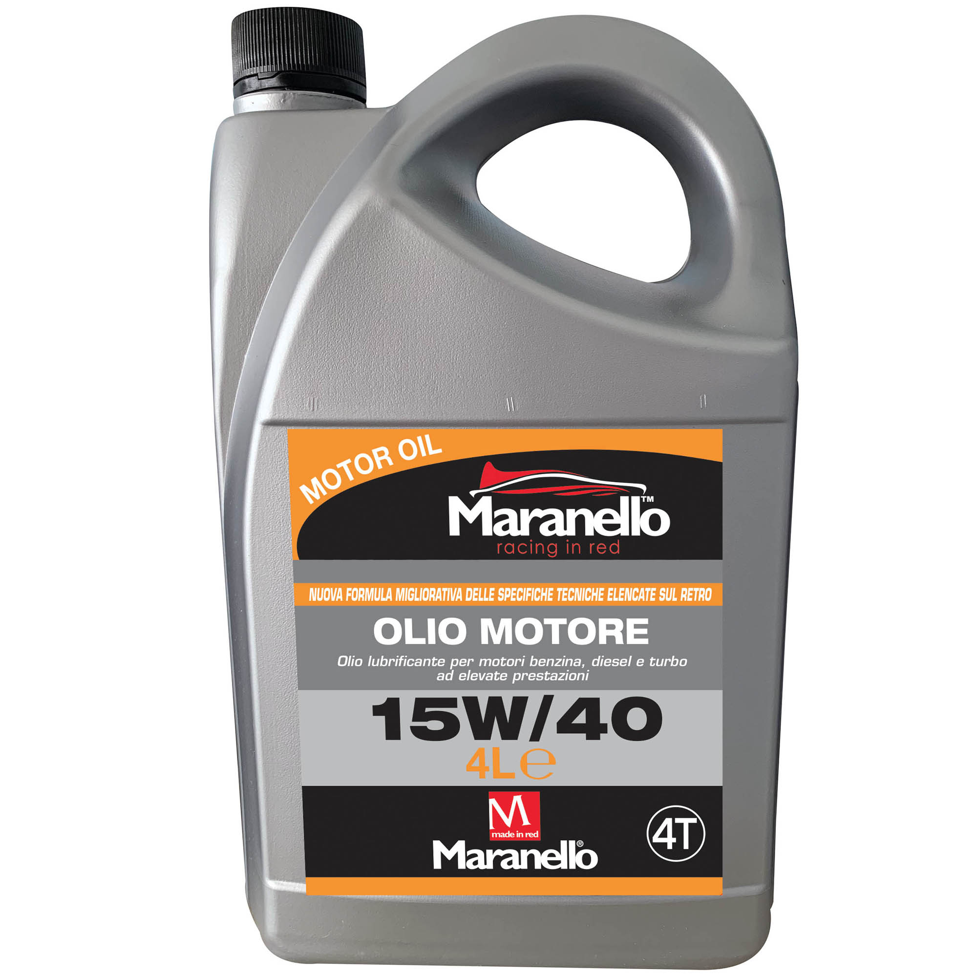 Olio 15W40 4 Litri maranello dac ototop