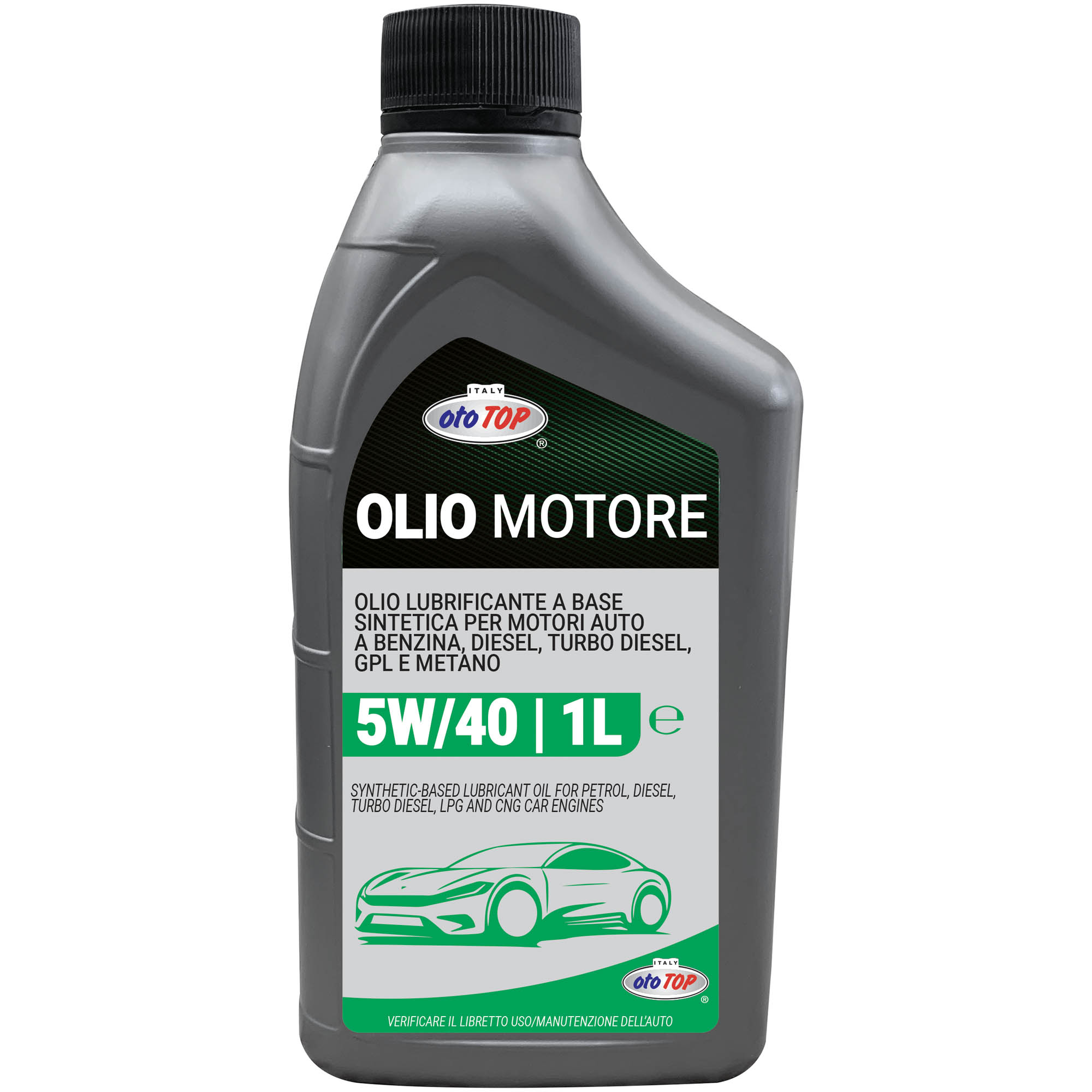 Olio Motore 5W40 NEW Ototop Dac