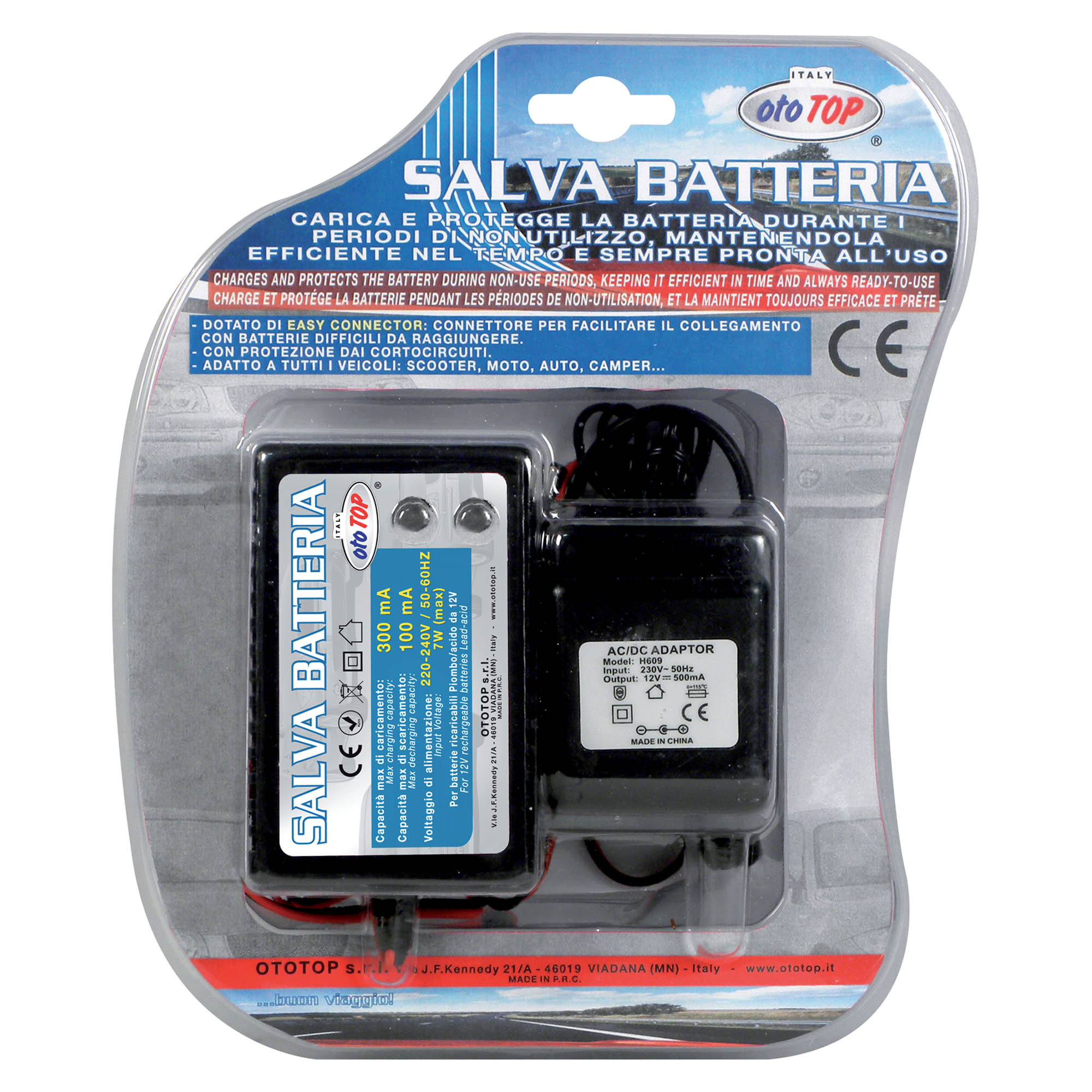 Salva Batteria auto modo dac ototop 2
