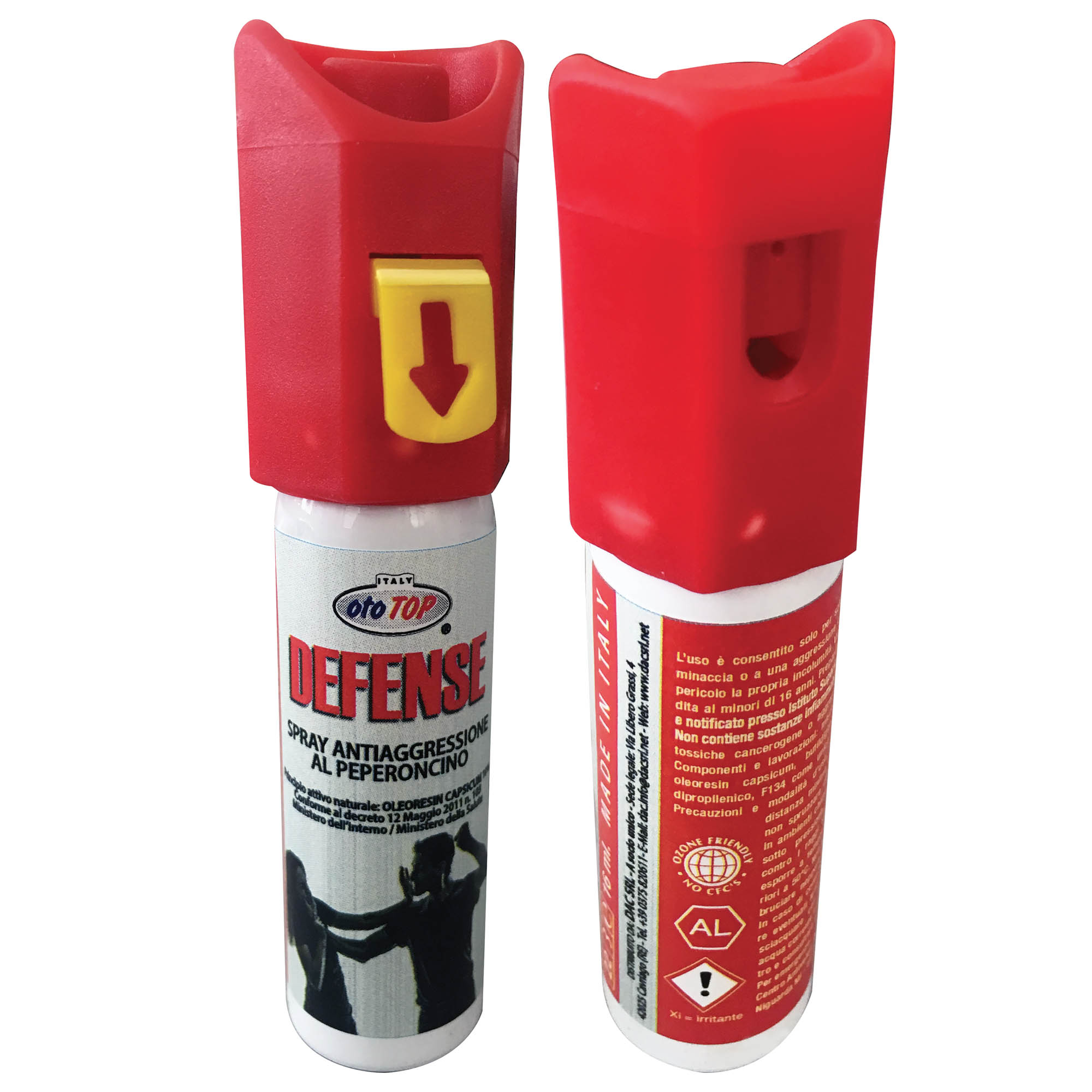 DEFENSE - spray antiaggressione al peperoncino – DAC Srl