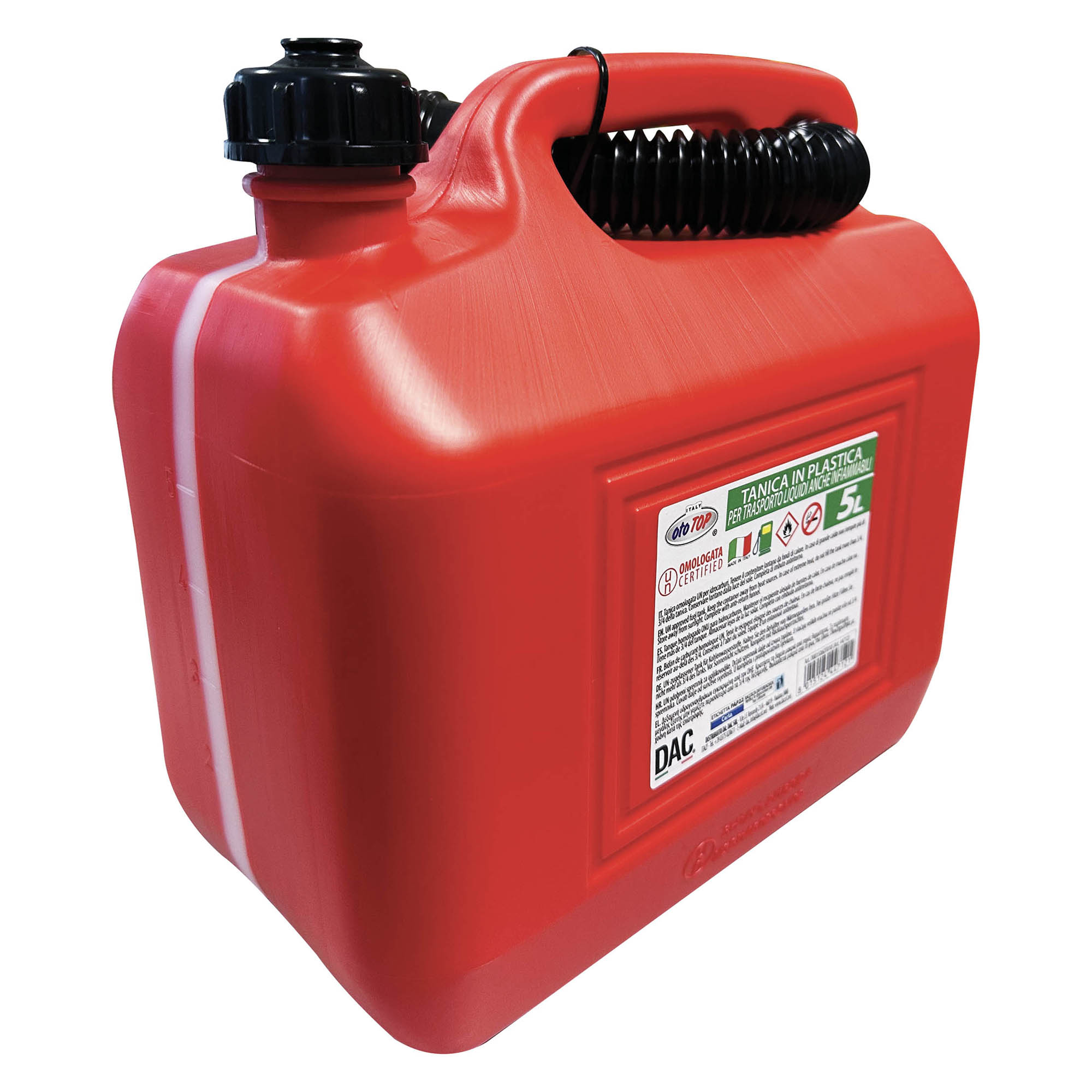 Tanica 5Lt dac ototop maranello