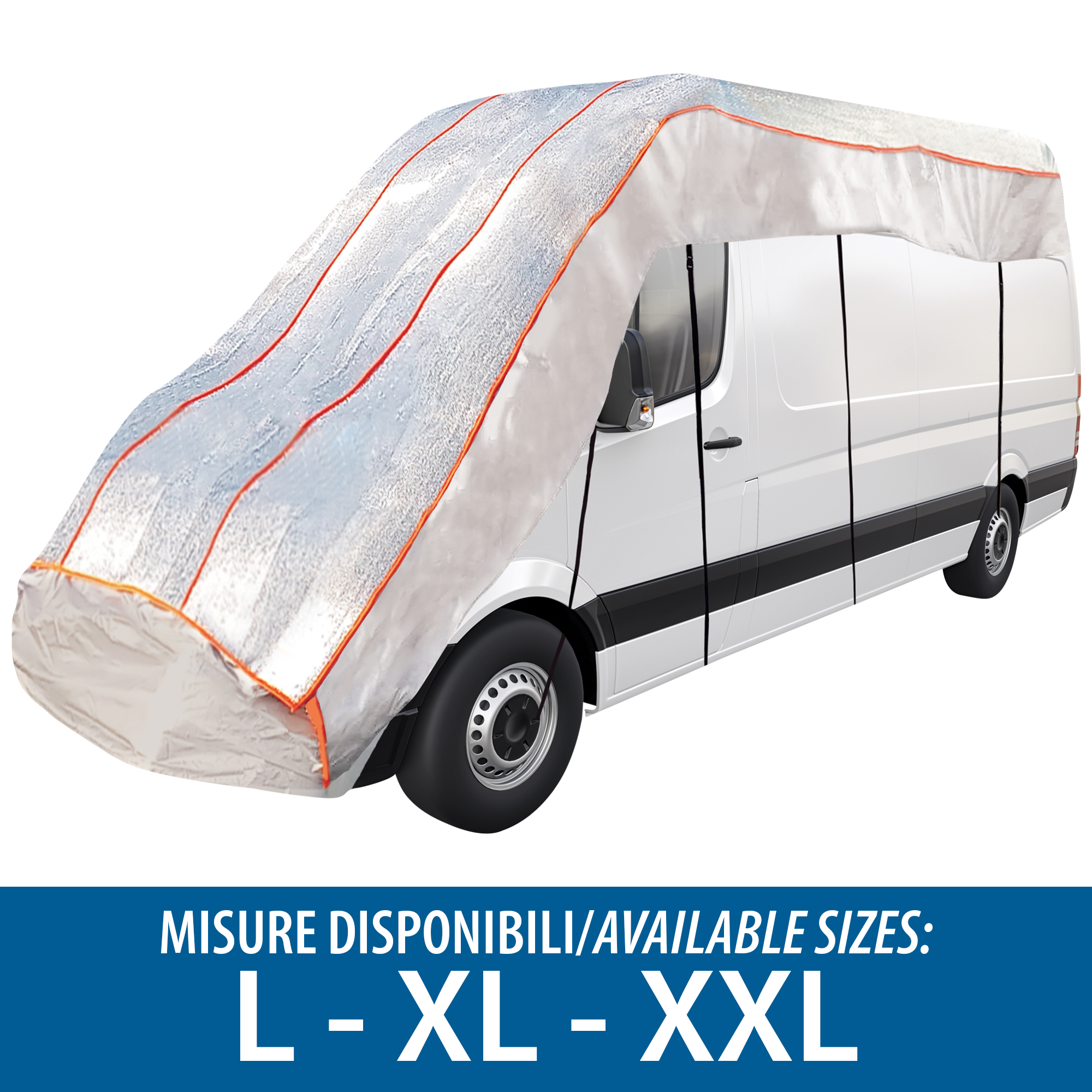 Telo antigrandine_Van-Furgoni_misure disponibili