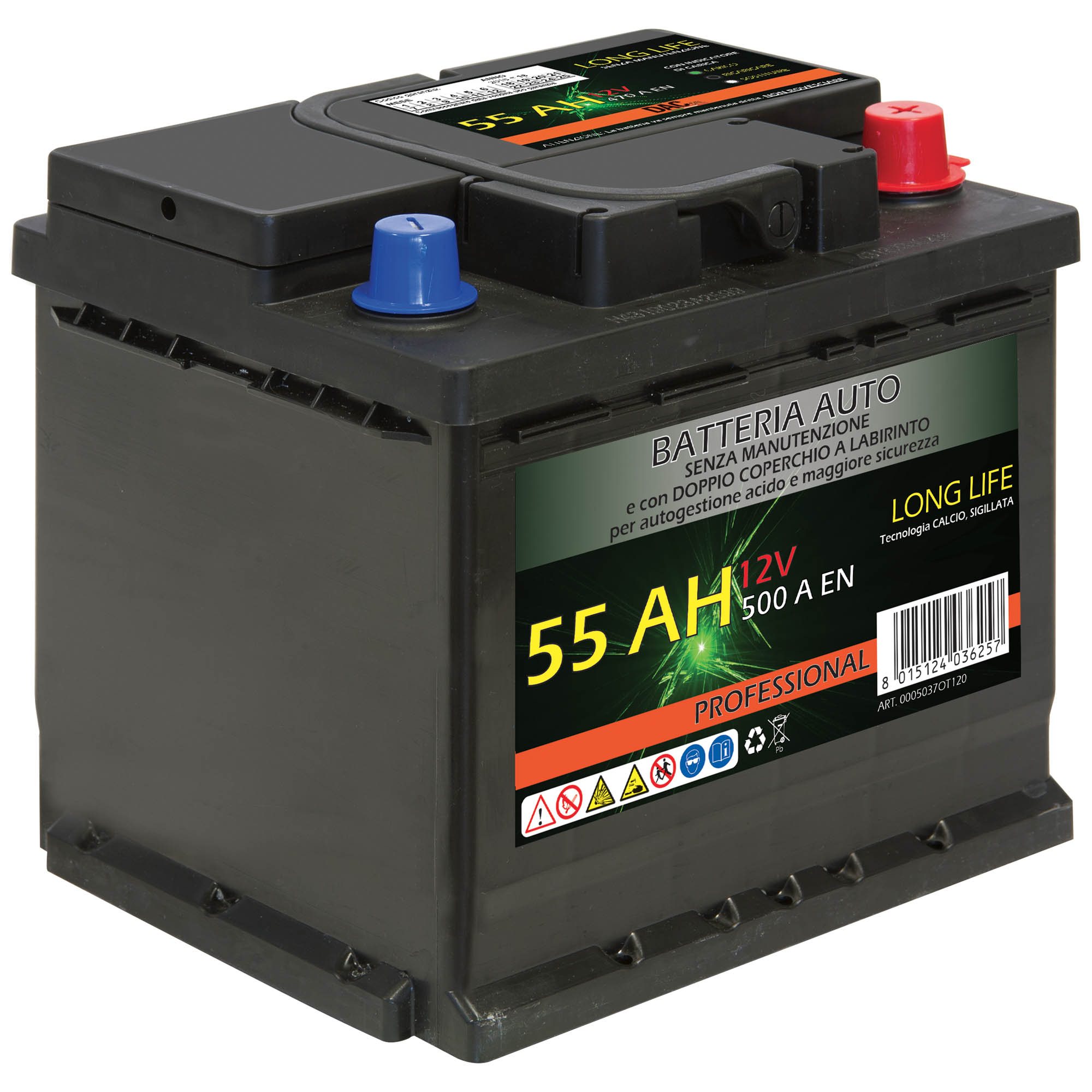 batterie auto 12v maranello ototop dac 55