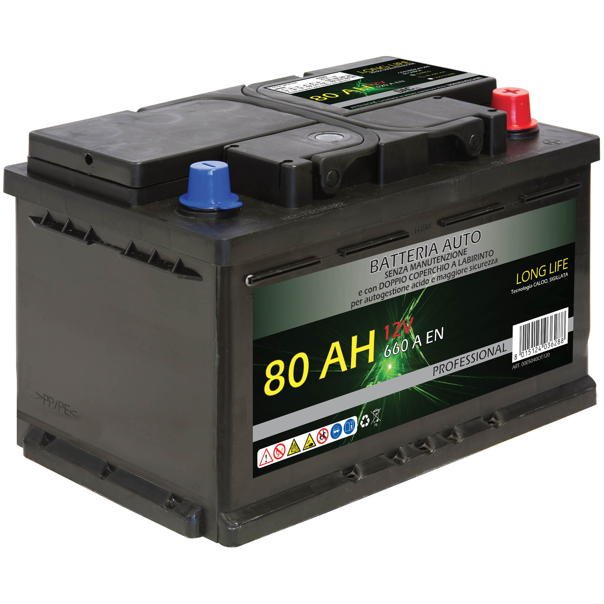 batterie auto 12v maranello ototop dac 80