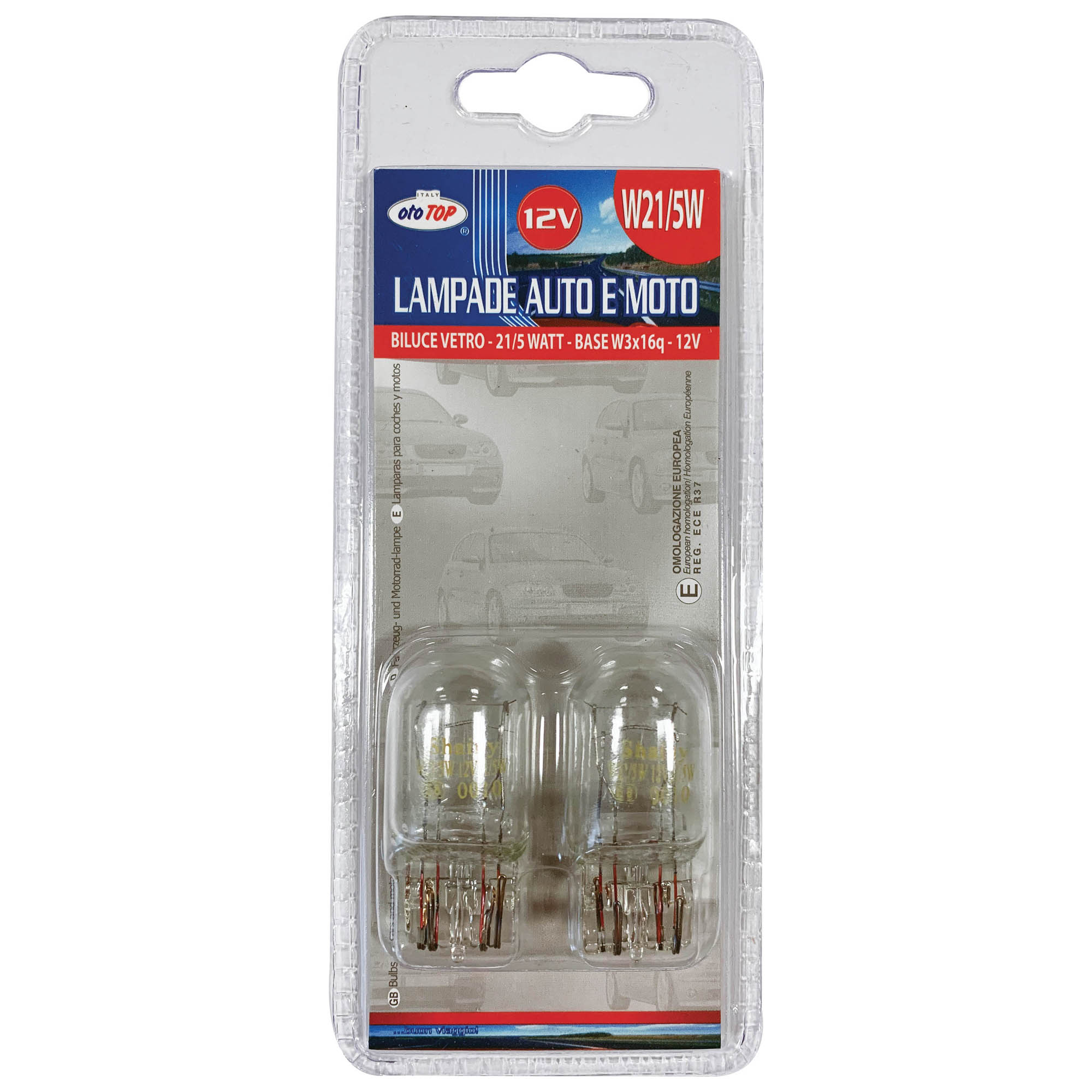 coppia lampadine W21-5W conf