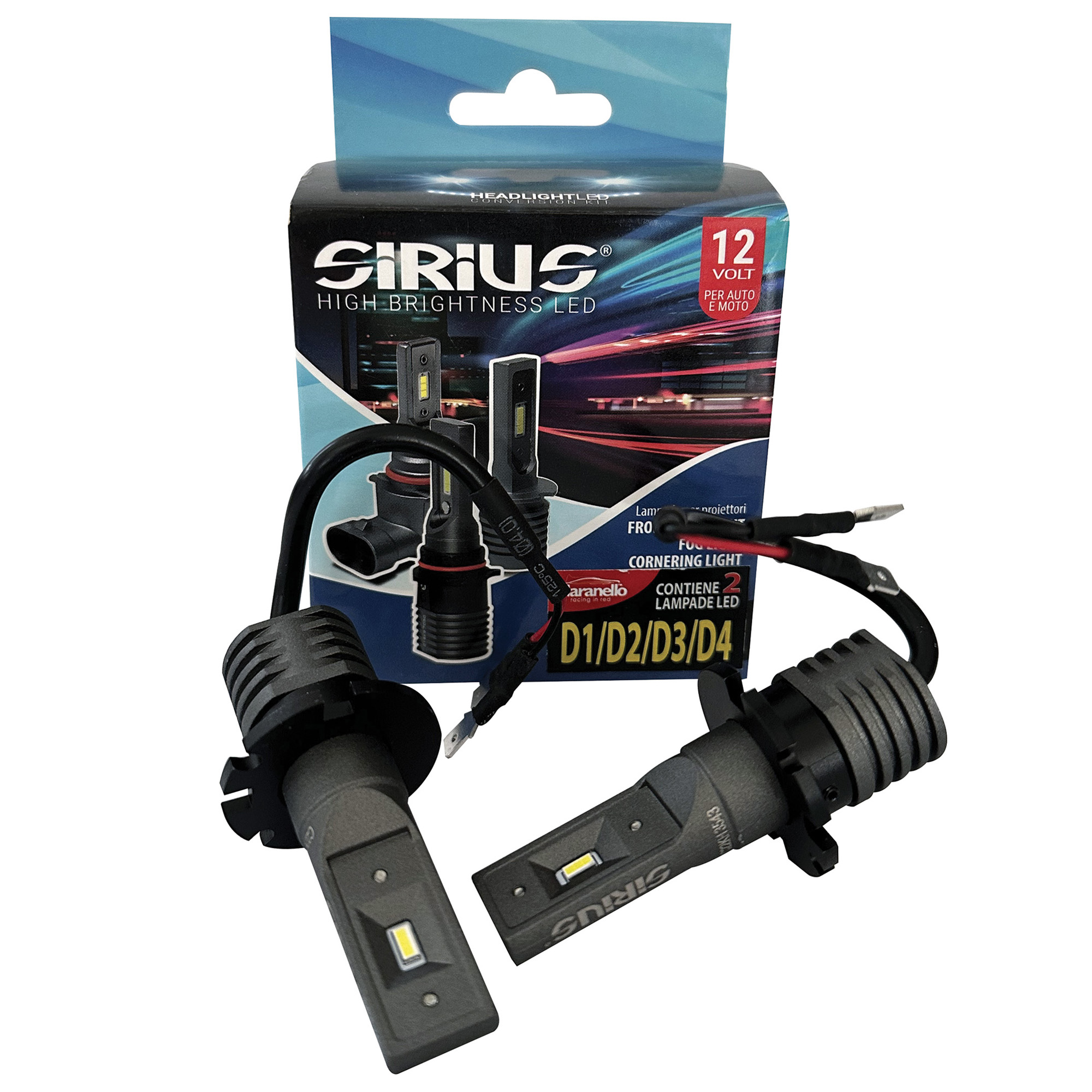 coppia lampadine sirius D1234 ototop dac maranello