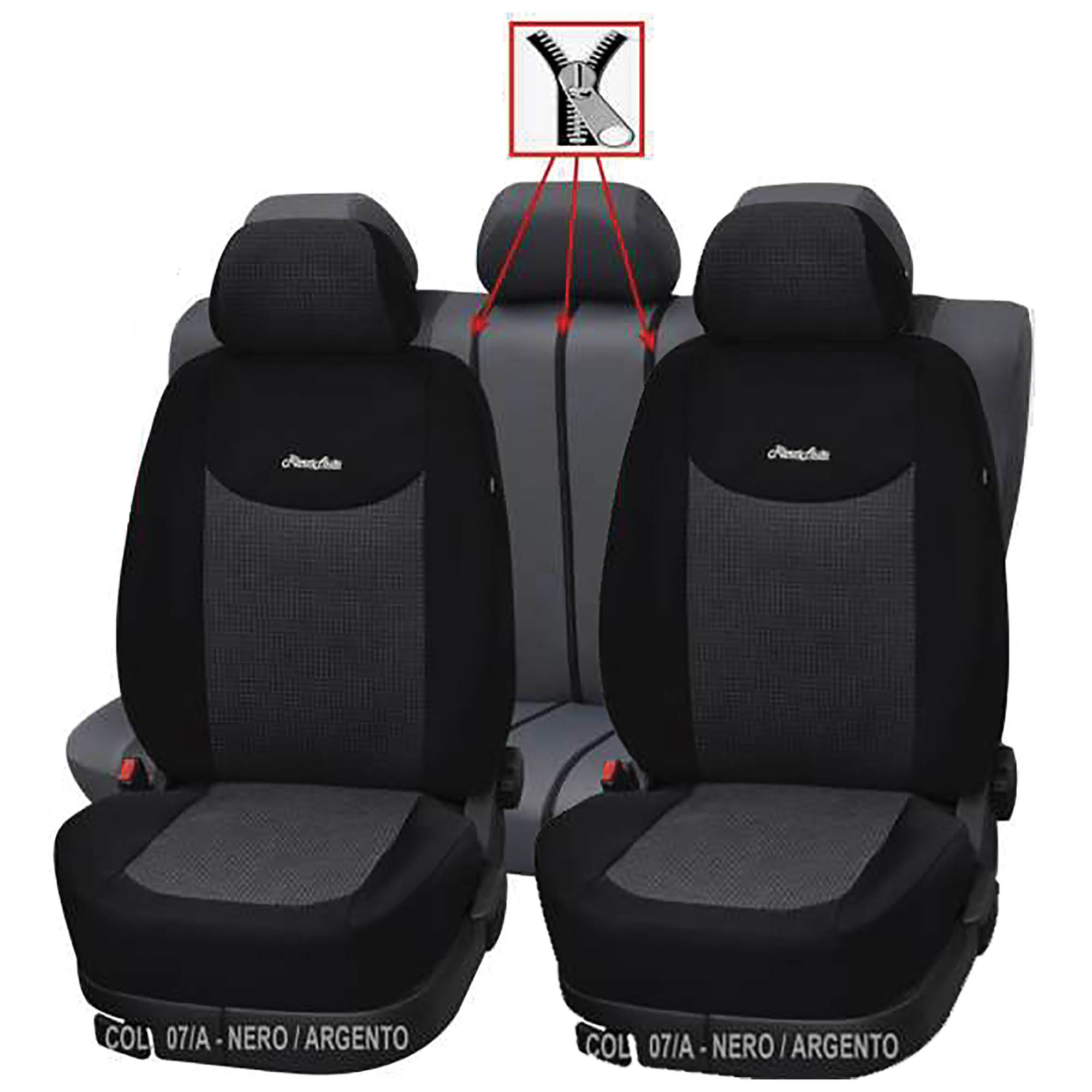 coprisedili set completo tango plus maranello ototop dac