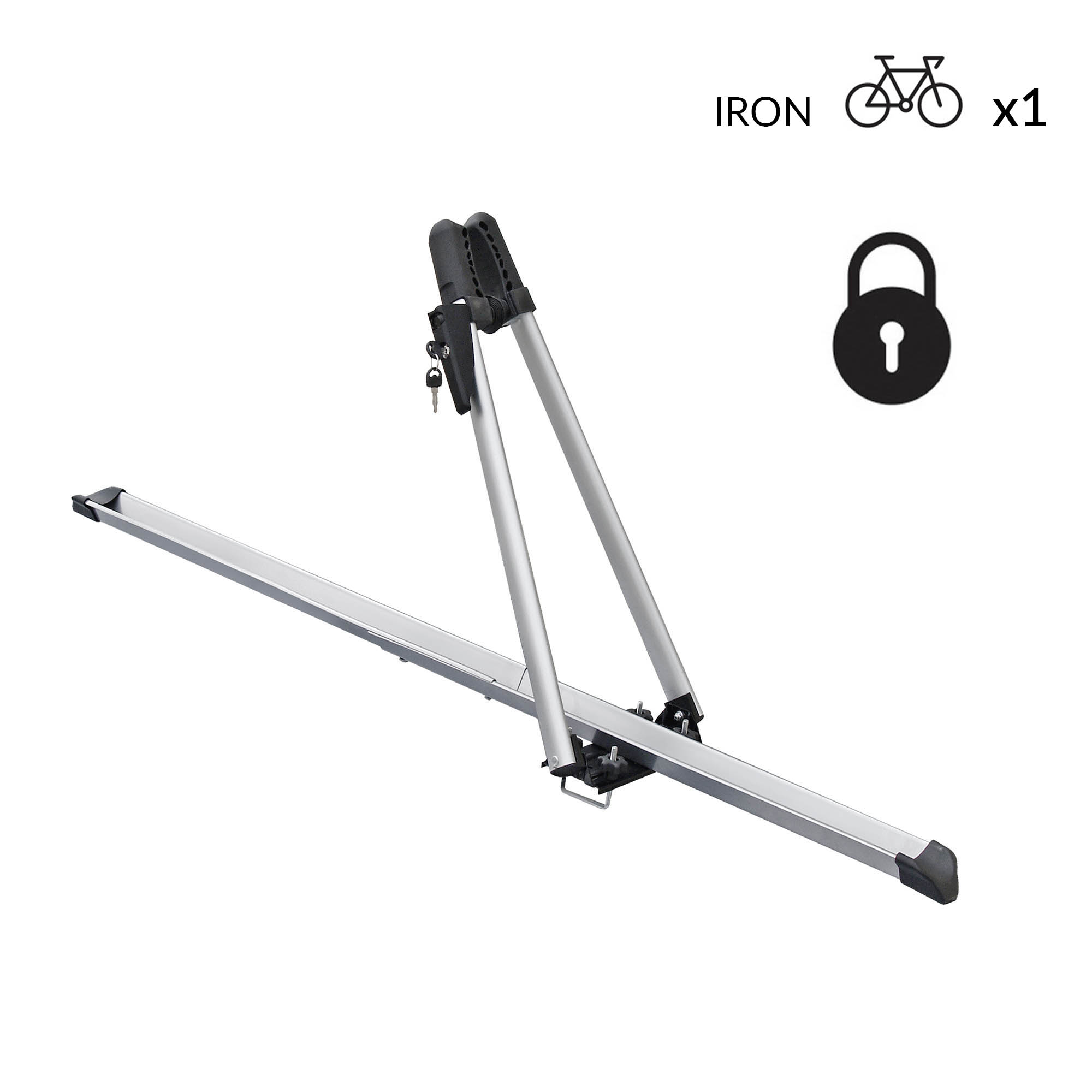 iron portabici tetto menabo dac ototop maranello NEW