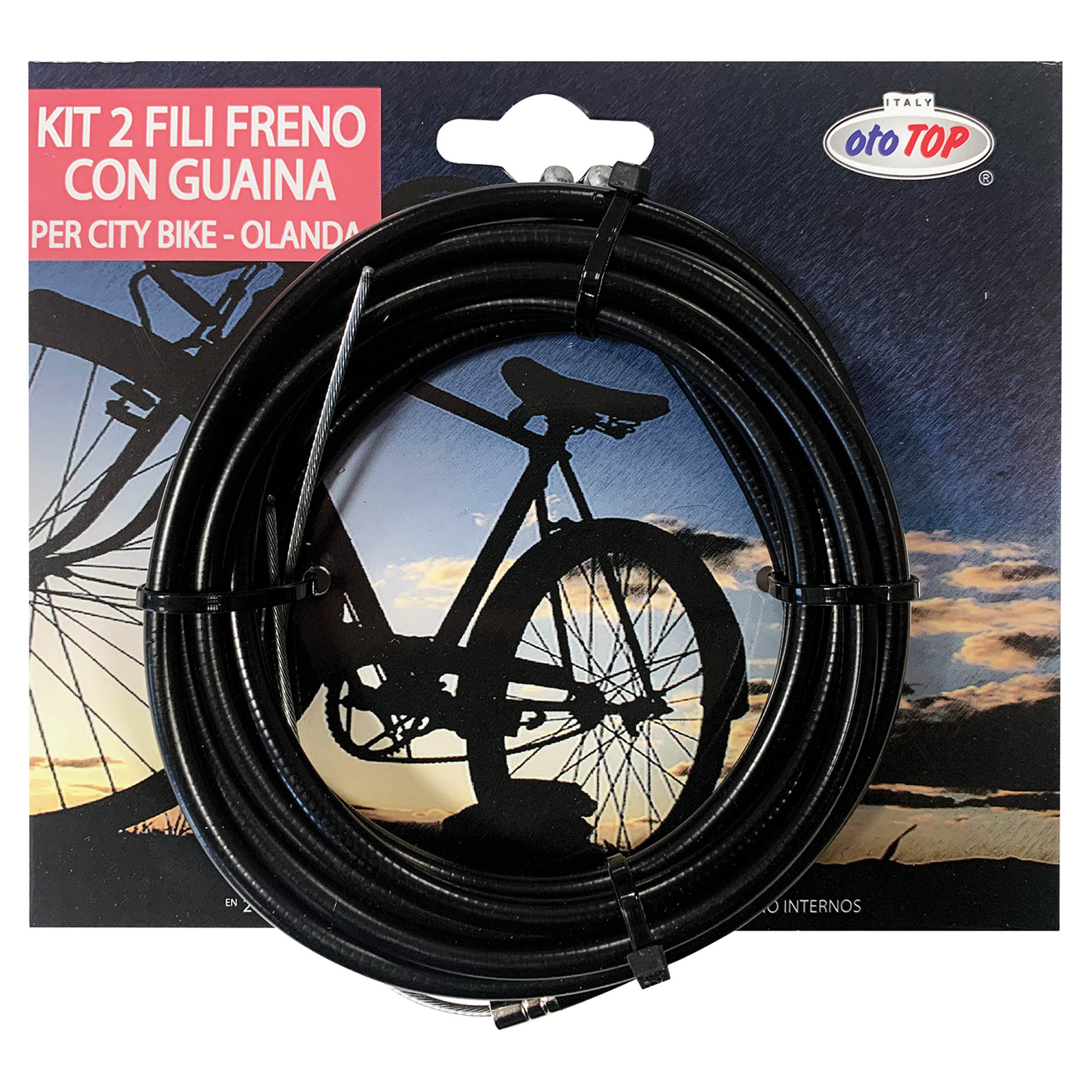 kit 2 fili freno guaina olanda dac ototop maranello-2