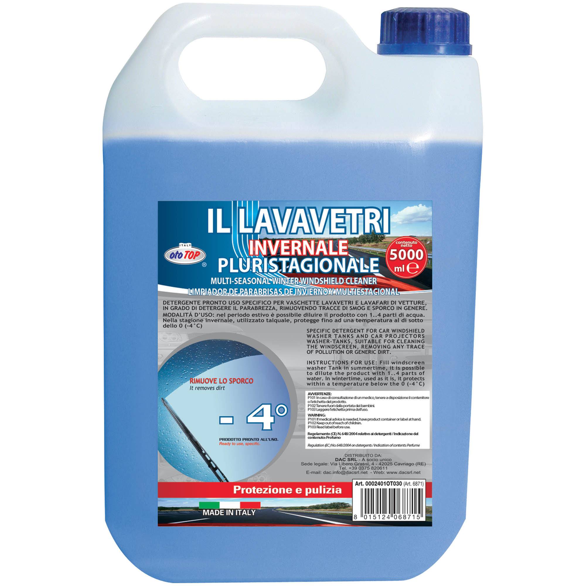 lavavetri -4 5000ml ototop maranello dac