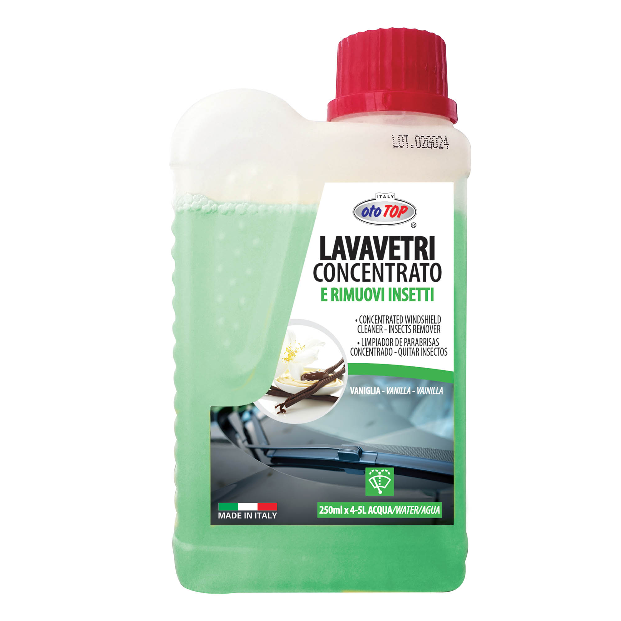 lavavetri concentrato 250ml vaniglia dac ototop