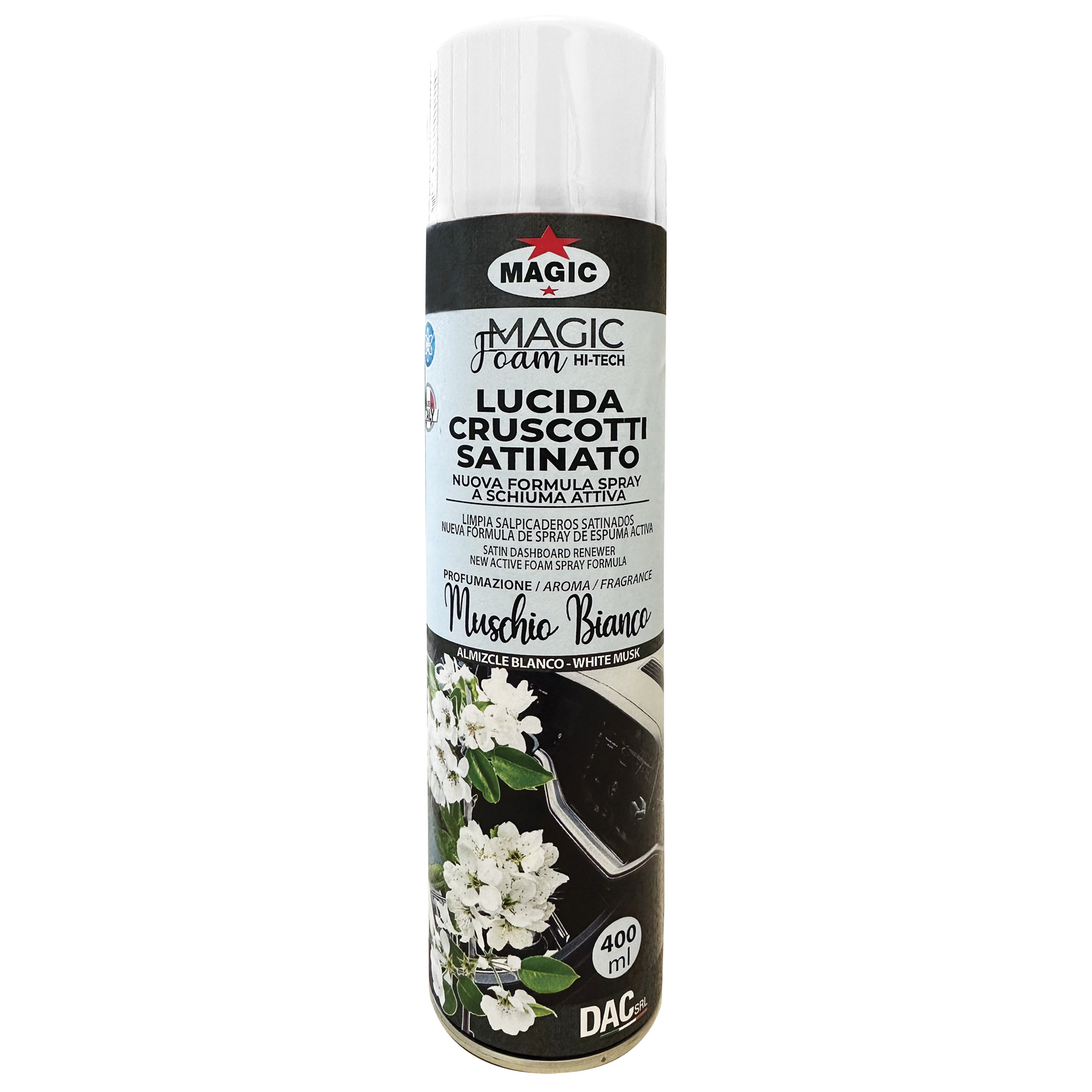 magic foam muschio bianco ototop dac maranello