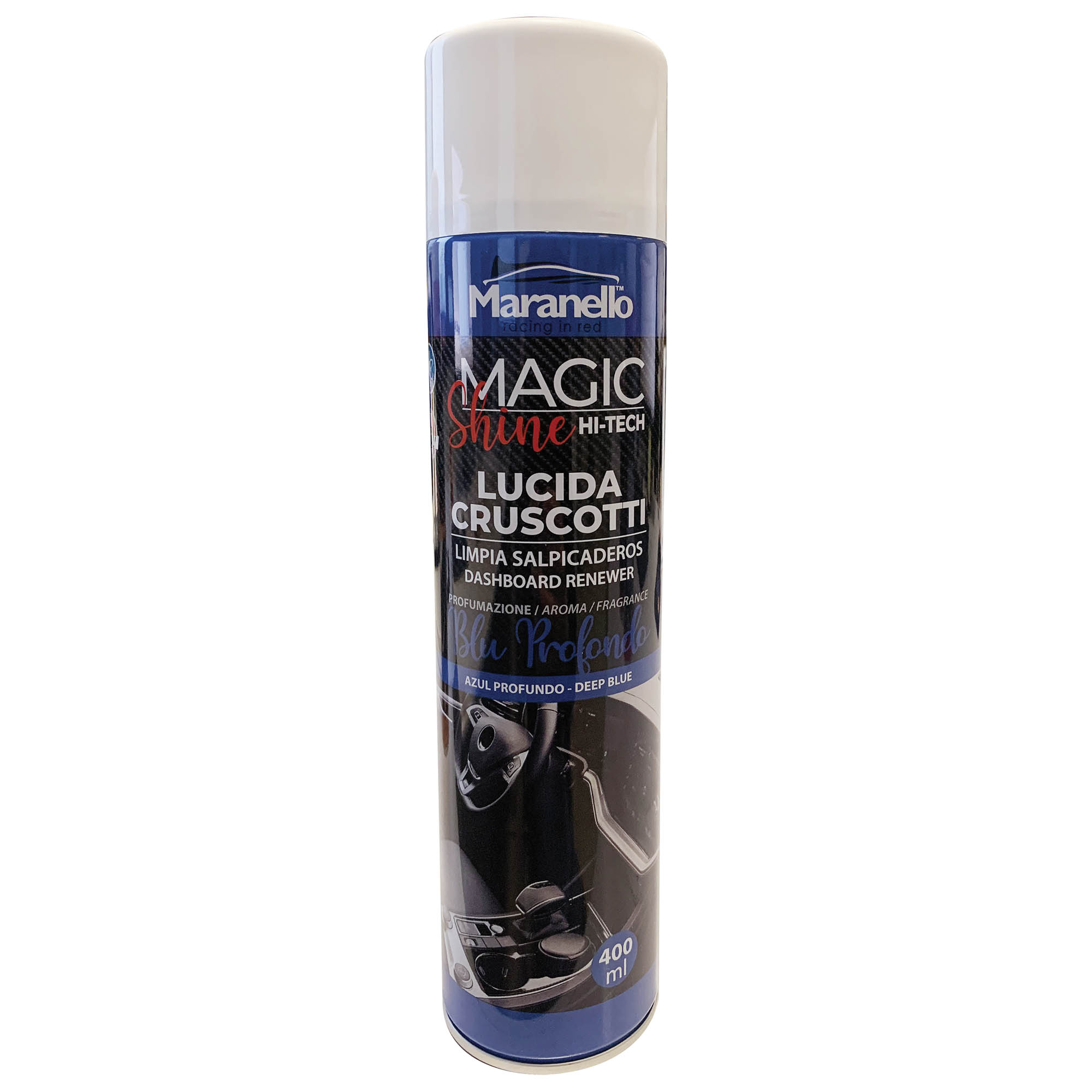 magic shine cruscotto blu profondo ototop dac maranello