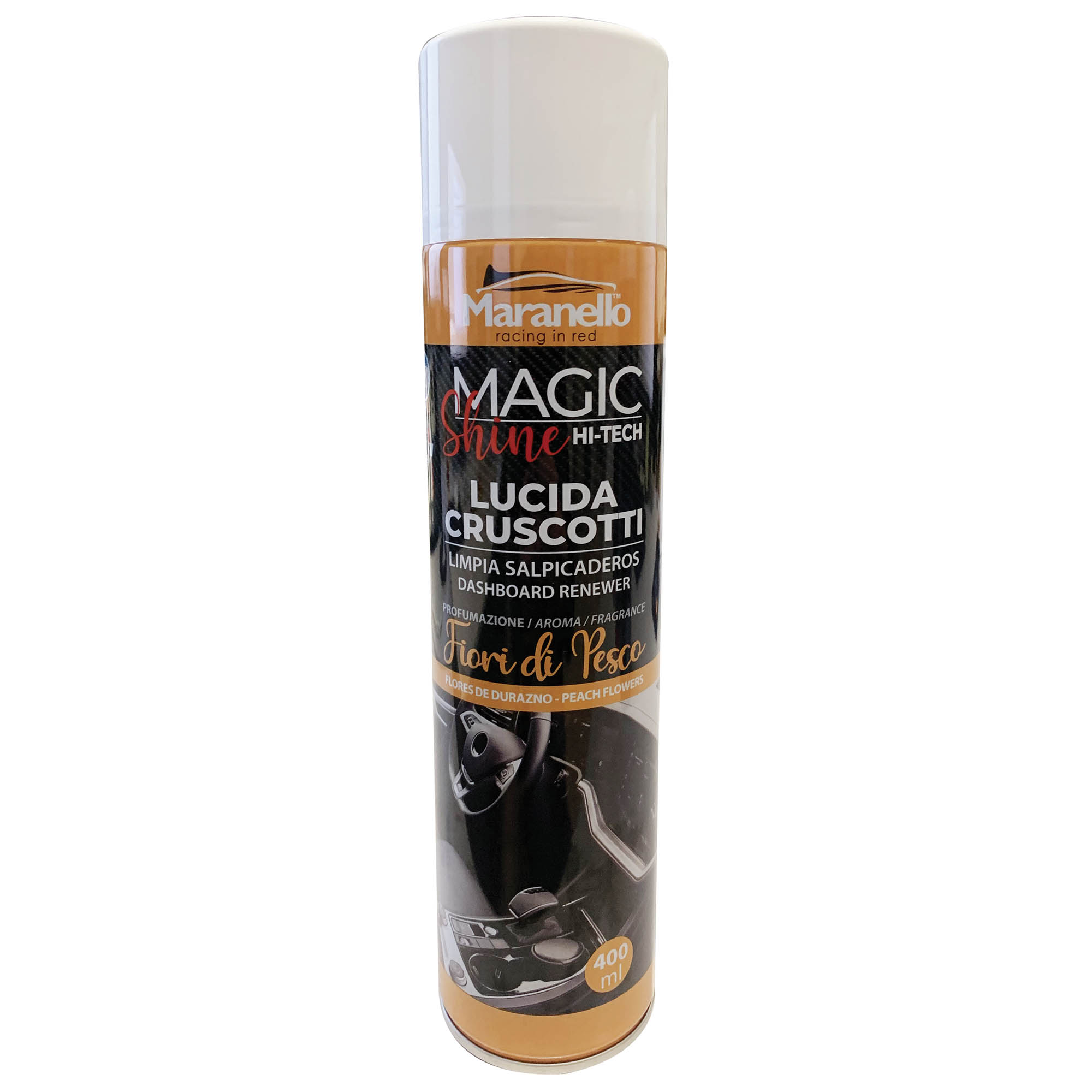 magic shine cruscotto fiori pesco ototop dac maranello