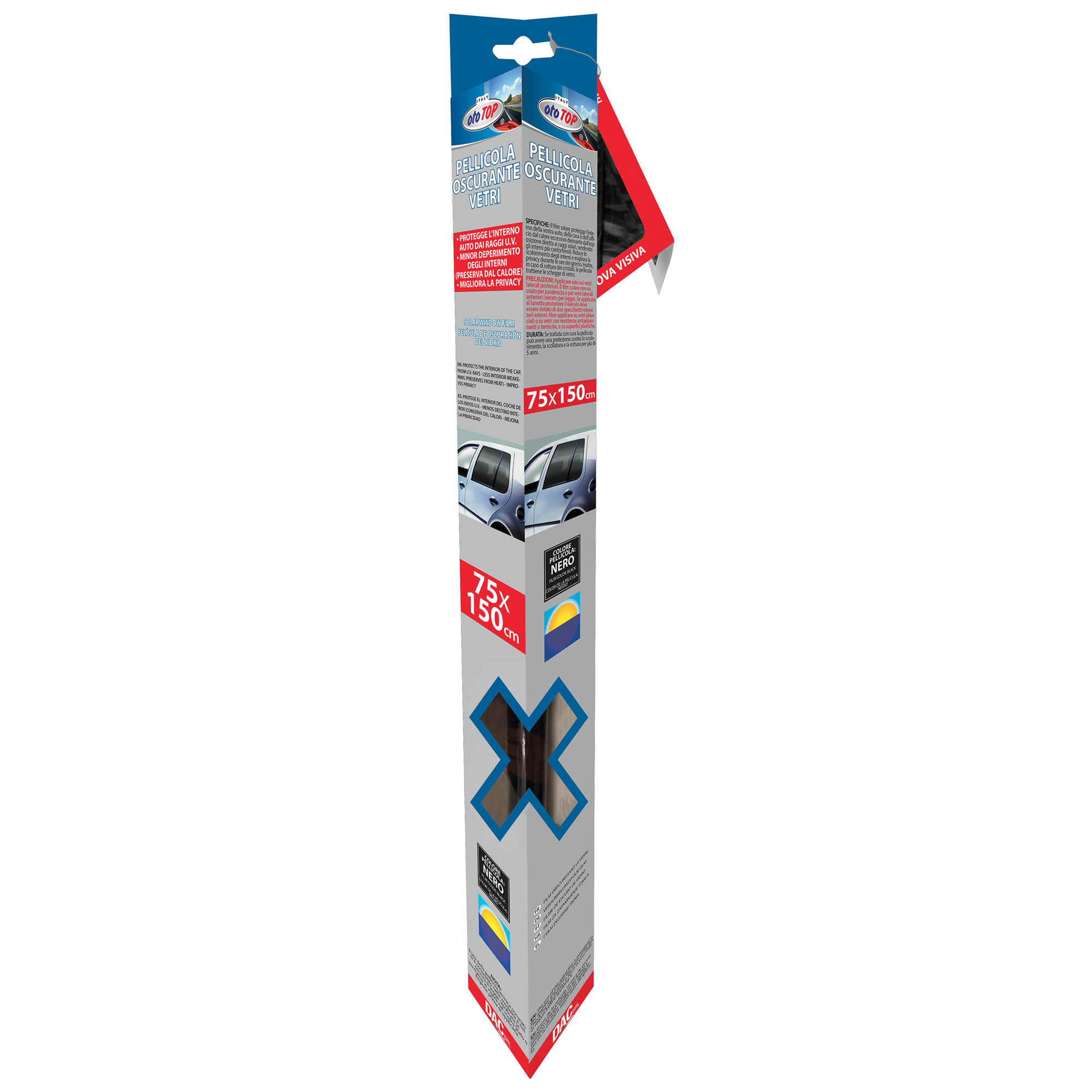 pellicola oscurante 75x150 dac ototop maranello