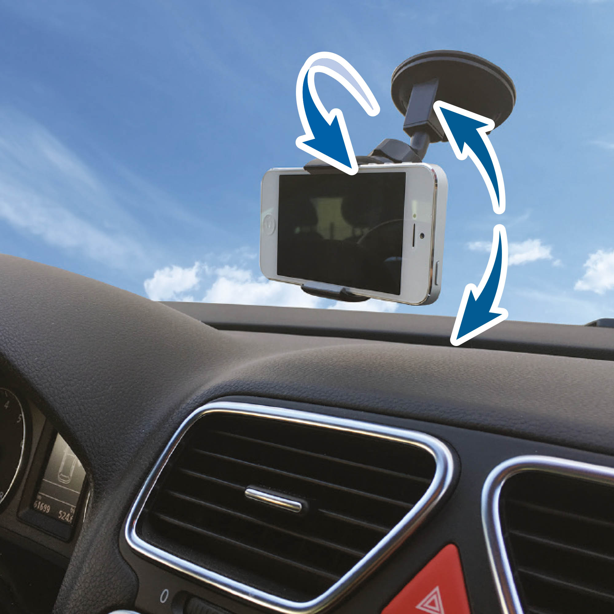 portatelefono navigatore smartphone ventosa maranello ototop dac
