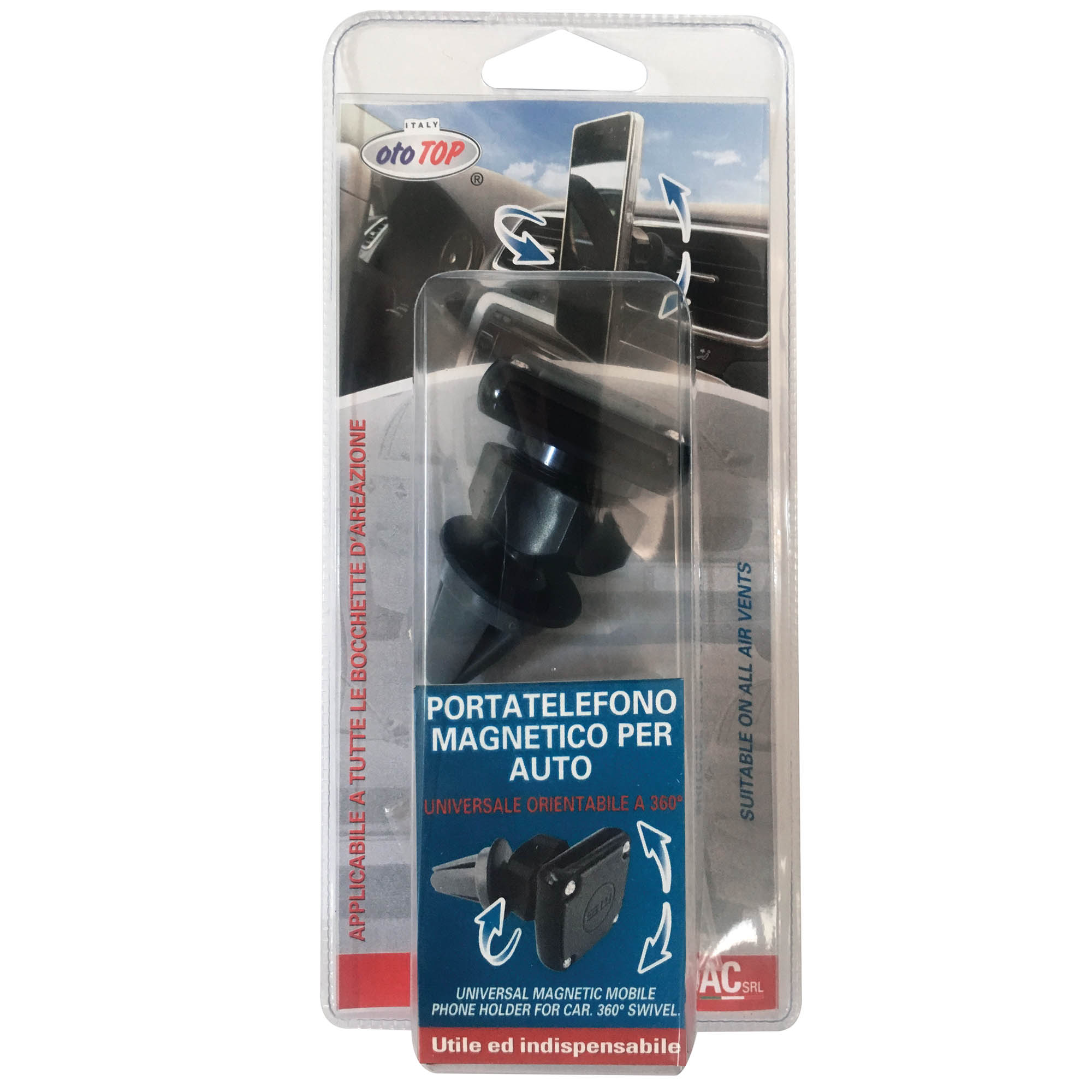 portatelefono smartphone magnetico maranello ototop dac 3