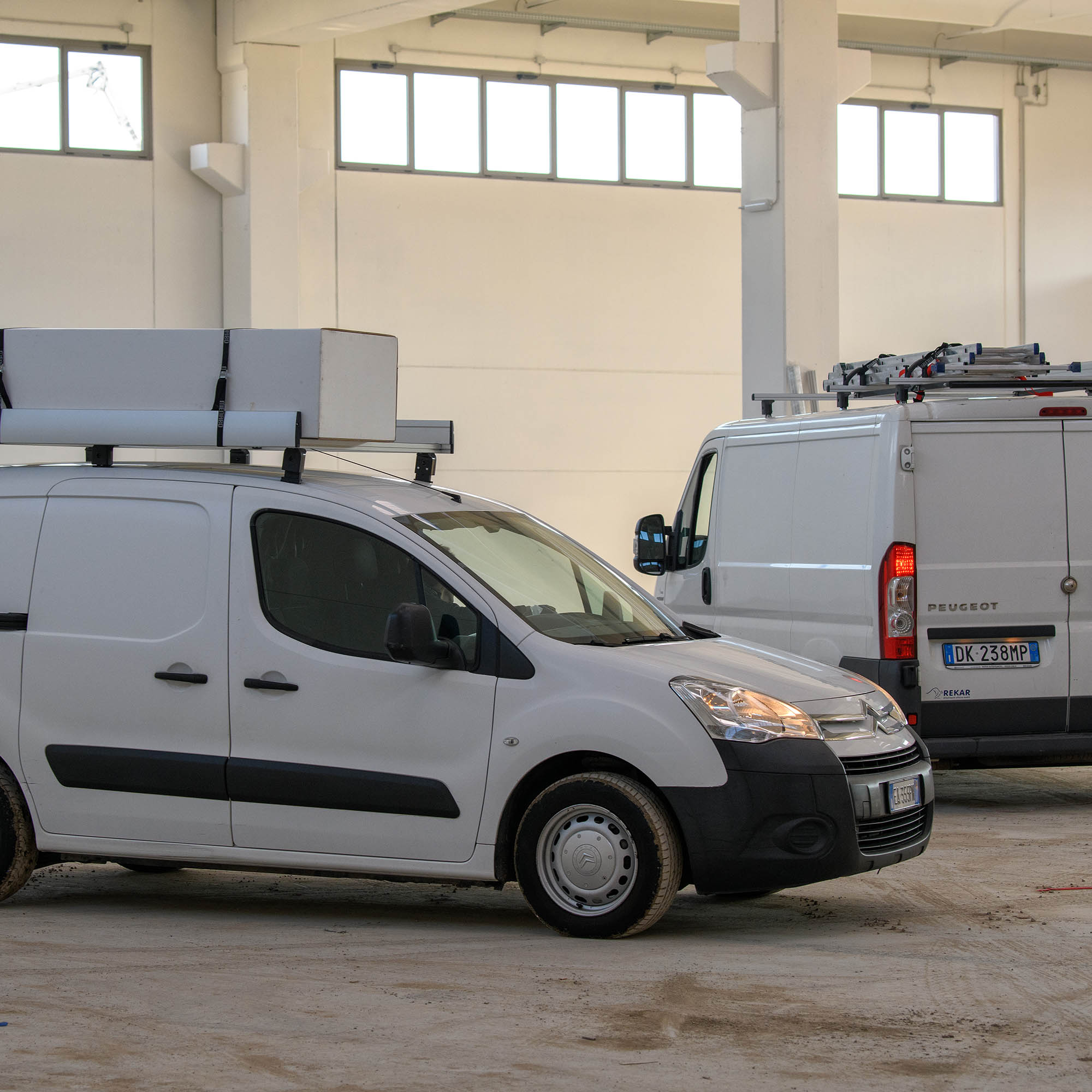 professional barre da tetto veicoli commerciali furgoni menabo dac ototop maranello-e