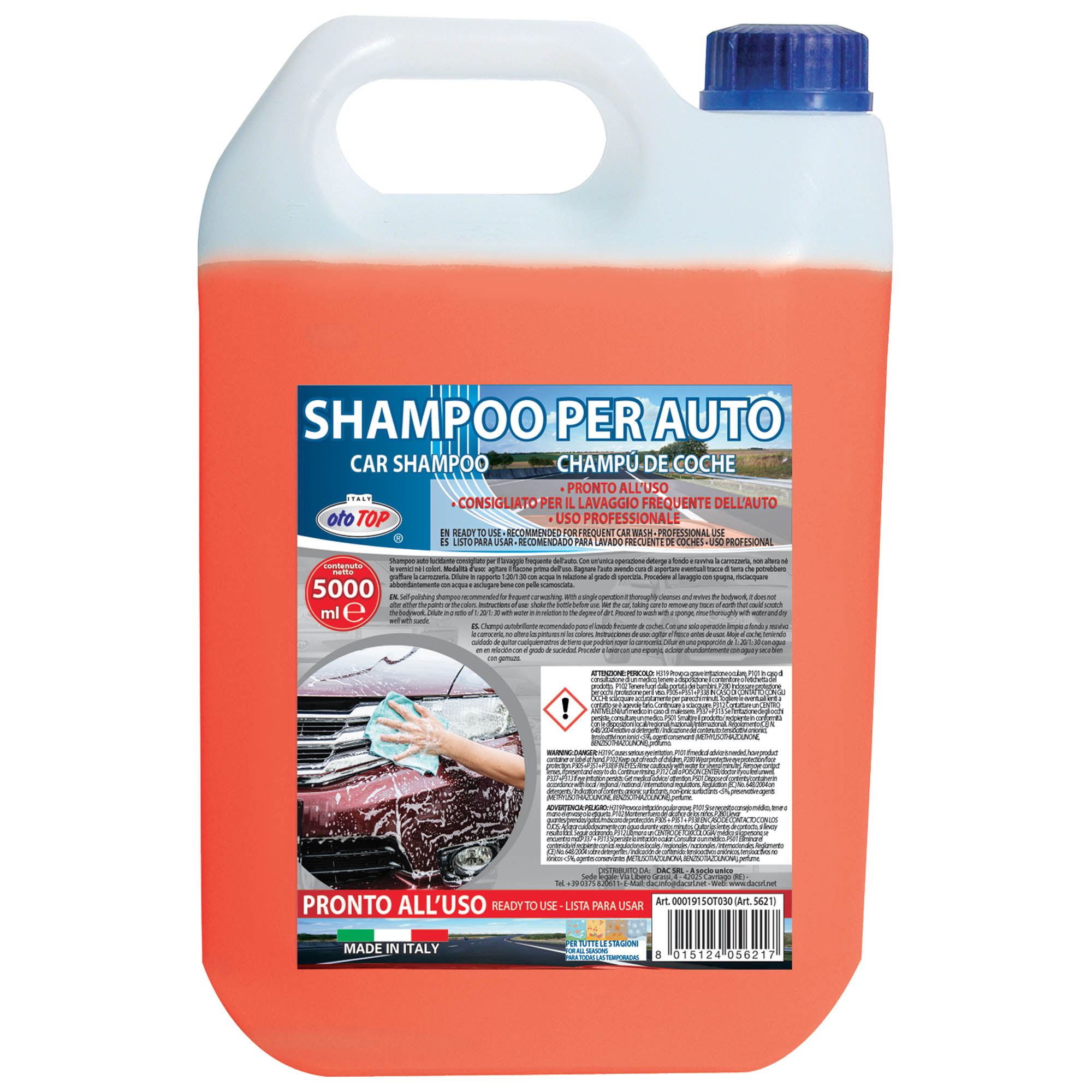 shampoo 5000ml ototop maranello dac
